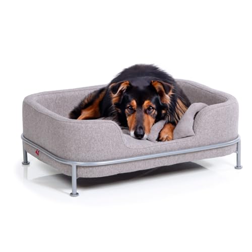 CanadianCat Company | Hundebett Windsor | Grau | Hundekissen, Schlafplatz für Hunde von CanadianCat Company