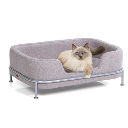 CanadianCat Company | Katzenbett Windsor | Grau | Katzenkissen, Schlafplatz für Katzen CanadianCat Company | Katzenbett Windsor | Grau | Katzenkissen, Schlafplatz für Katzen von CanadianCat Company