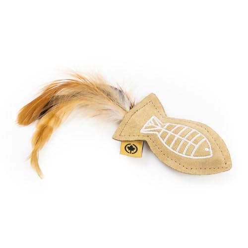 CanadianCat Company | Katzenspielzeug Duft-Kissen aus Leder mit Katzenminze | Fisch CanadianCat Company | Katzenspielzeug Duft-Kissen aus Leder mit Katzenminze | Fisch von CanadianCat Company