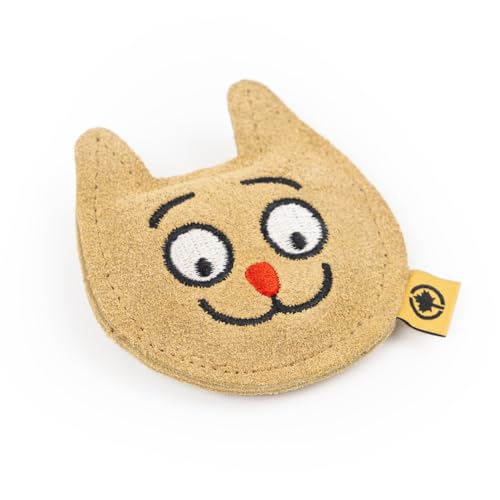 CanadianCat Company | Katzenspielzeug Duft-Kissen aus Leder mit Katzenminze | Katzenkopf CanadianCat Company | Katzenspielzeug Duft-Kissen aus Leder mit Katzenminze | Katzenkopf von CanadianCat Company