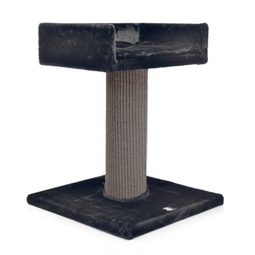 CanadianCat Company | Kratzbaum Residenz XXL Katzenbaum große Katzen, sehr stabil, ⌀ 18 cm Kratzsäule, Kratzsäule mit Sisal, 60 x 60 x 90 cm, anthrazit CanadianCat Company | Kratzbaum Residenz XXL Katzenbaum große Katzen, sehr stabil, ⌀ 18 cm Kratzsäule, Kratzsäule mit Sisal, 60 x 60 x 90 cm, anthrazit von CanadianCat Company