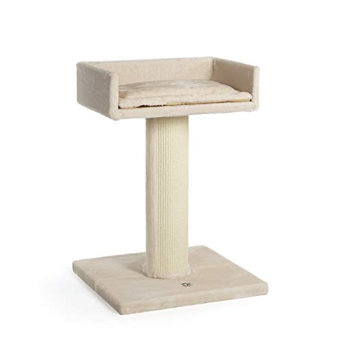 CanadianCat Company | Kratzbaum Residenz XXL Katzenbaum große Katzen, sehr stabil, ⌀ 18 cm Kratzsäule, Kratzsäule mit Sisal, 60 x 60 x 90 cm, beige CanadianCat Company | Kratzbaum Residenz XXL Katzenbaum große Katzen, sehr stabil, ⌀ 18 cm Kratzsäule, Kratzsäule mit Sisal, 60 x 60 x 90 cm, beige von CanadianCat Company