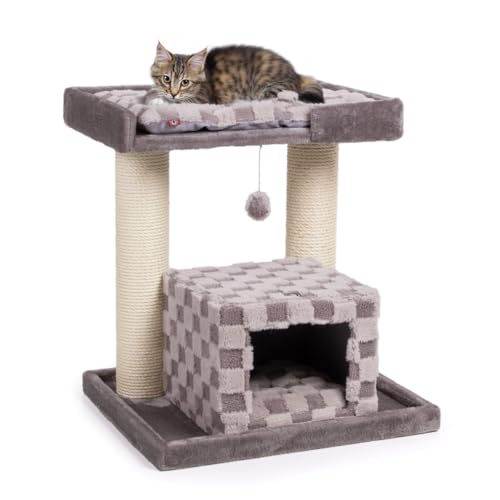 CanadianCat Company | Kratzbaum Ryan - grau | ca. 65 x 55 x 70 cm | Design Katzen-Kratzbaum mit Höhle zum schlafen CanadianCat Company | Kratzbaum Ryan - grau | ca. 65 x 55 x 70 cm | Design Katzen-Kratzbaum mit Höhle zum schlafen von CanadianCat Company