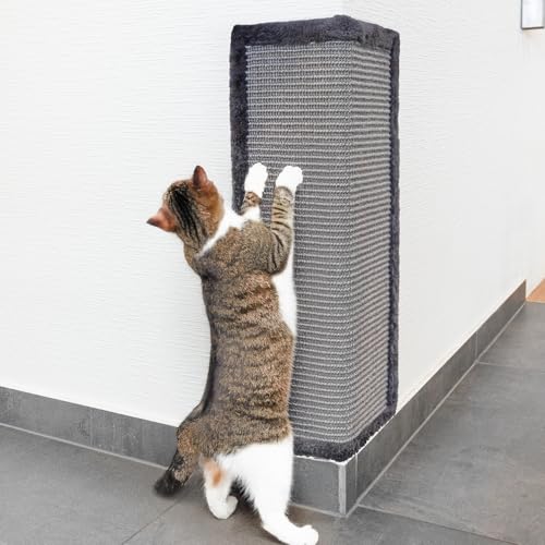CanadianCat Company Katzen Kratzbrett Ecke aus Sisal – Wand-Kratzschutz für Katzen, platzsparend & robust – Eck-Kratzmatte für Wandmontage CanadianCat Company Katzen Kratzbrett Ecke aus Sisal – Wand-Kratzschutz für Katzen, platzsparend & robust – Eck-Kratzmatte für Wandmontage von CanadianCat Company