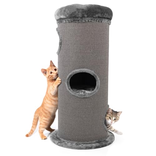 CanadianCat Company | Kratzturm Olivia - anthrazit | 40 x 40 x 100 cm | Katzenhaus, Kratztonne CanadianCat Company | Kratzturm Olivia - anthrazit | 40 x 40 x 100 cm | Katzenhaus, Kratztonne von CanadianCat Company