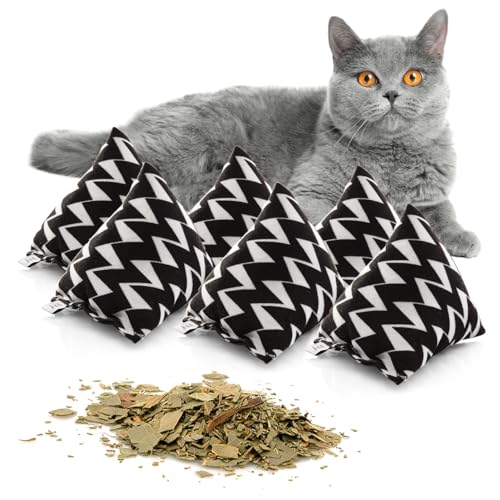 CanadianCat Company | Schmusekissen 6er Set Schmuse-Pyramide XL Zig-Zag mit Katzenminze, Katzenkissen, interaktives Katzenspielzeug CanadianCat Company | Schmusekissen 6er Set Schmuse-Pyramide XL Zig-Zag mit Katzenminze, Katzenkissen, interaktives Katzenspielzeug von CanadianCat Company