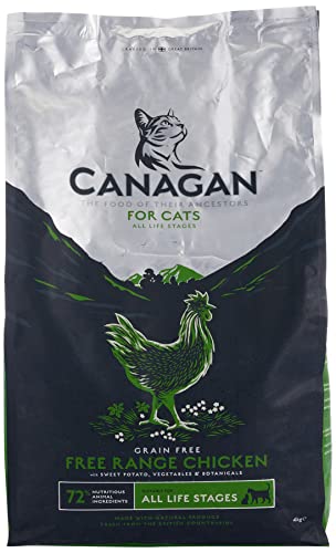 Canagan Complete Katzenfutter – getreidefrei, Freiland-Huhn von Canagan