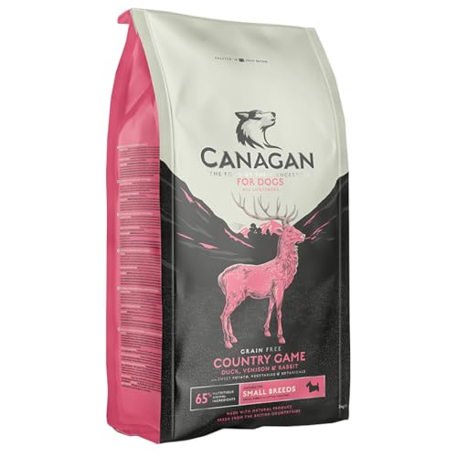 Canagan Country Game für kleine Hunde, Wildfleisch, 2 kg von Canagan