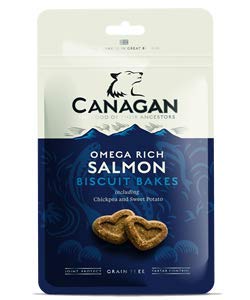 Canagan Omega Rich Salmon Biscuit Bakes - Biscotti per Cane Con Salmone e patata Dolce Senza CEREALI da 150gr von Canagan