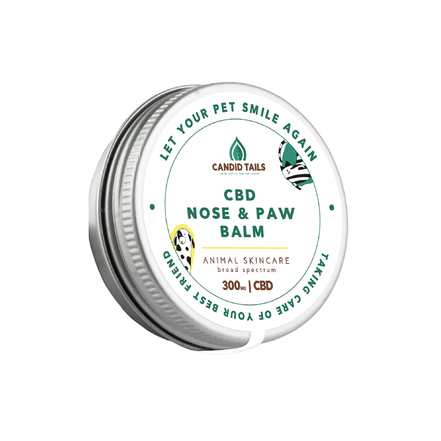Candid Tails CBD Balsam für Nase und Pfoten - 30ml Candid Tails CBD Balsam für Nase und Pfoten - 30ml von Candid Tails