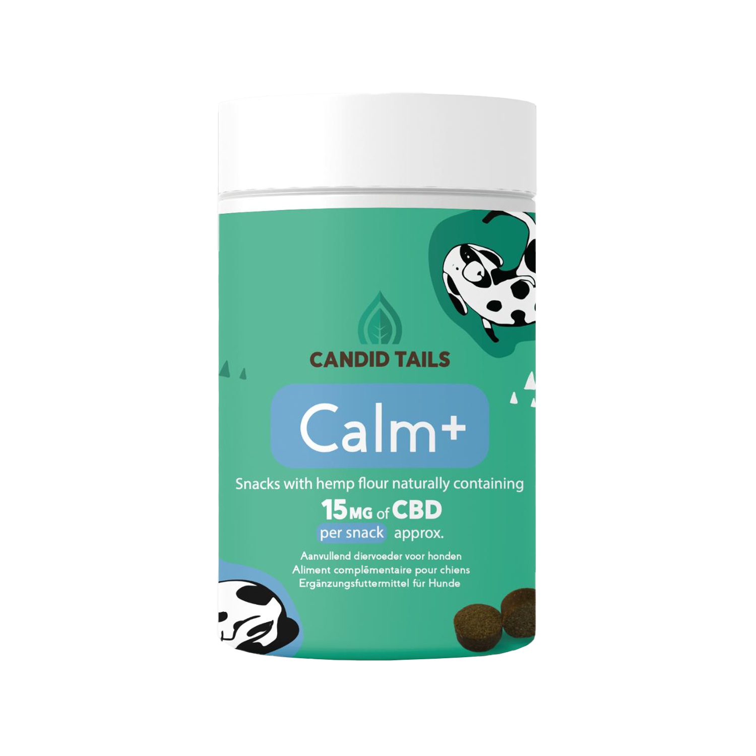 Candid Tails Calm+ Snacks mit CBD - 150 gram Candid Tails Calm+ Snacks mit CBD - 150 gram von Candid Tails
