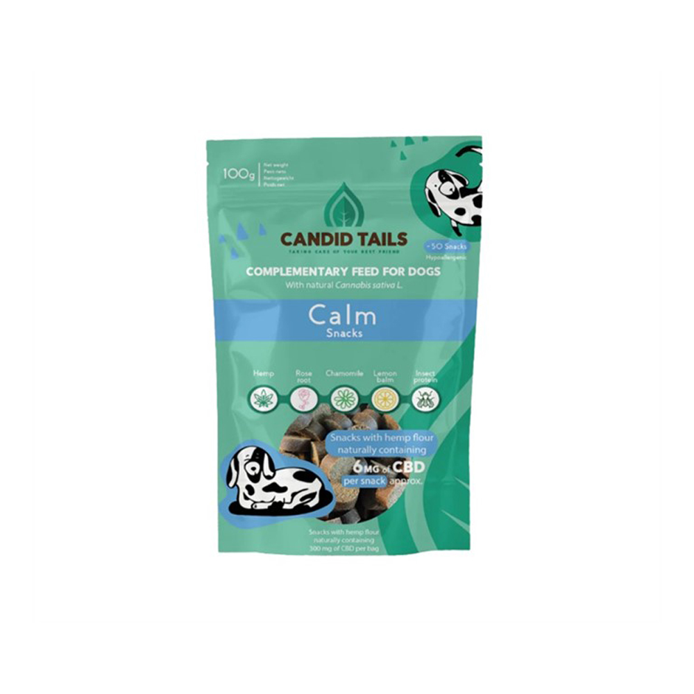 Candid Tails Calm+ Snacks mit CBD Candid Tails Calm+ Snacks mit CBD von Candid Tails