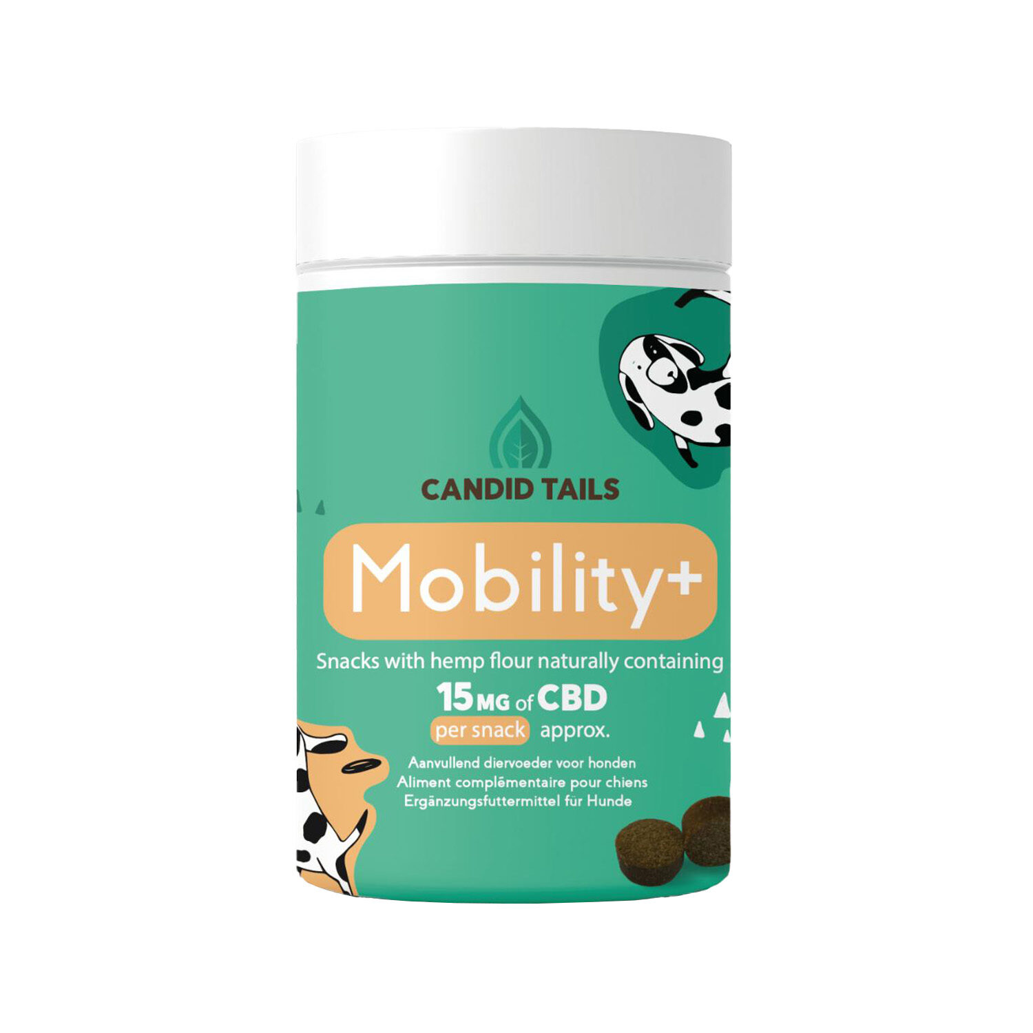 Candid Tails Mobility+ Snacks mit CBD - 150 g Candid Tails Mobility+ Snacks mit CBD - 150 g von Candid Tails