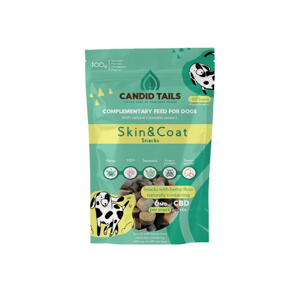 Candid Tails Skin & Coat CBD - 100 gram Candid Tails Skin & Coat CBD - 100 gram von Candid Tails