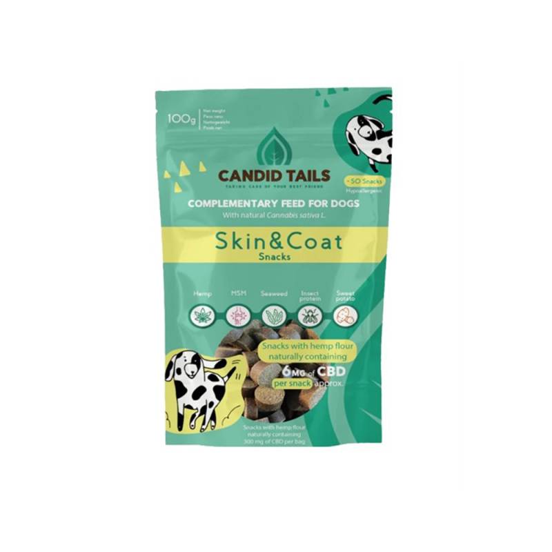 Candid Tails Skin & Coat CBD - 100 gram Candid Tails Skin & Coat CBD - 100 gram von Candid Tails