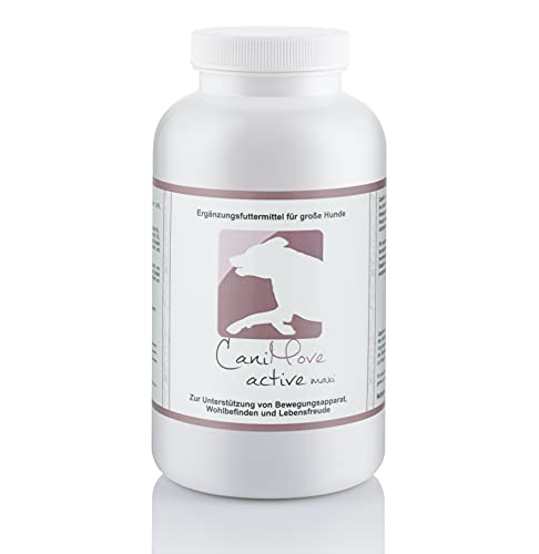 CaniMove Active Maxi (100 Tabletten) mit 10 Heilkräuter-Extrakten für Bewegungsfreude und Tierwohl (100 Tabletten) von CaniMove