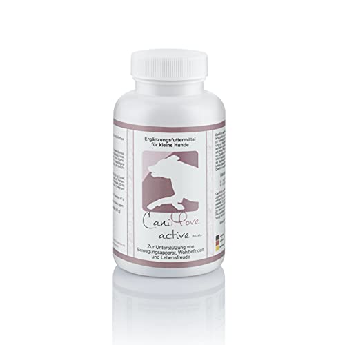 CaniMove Active mini (für kleine Hunde) mit 10 Heilkräuter-Extrakten für Bewegungsfreude und Tierwohl (100 Tabletten) von CaniMove