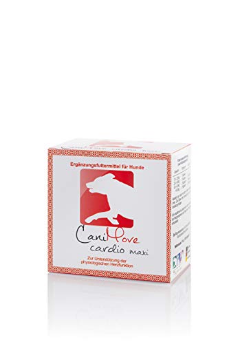 CaniMove Cardio Maxi - tierärztliches Ergänzungsfutter für große Hunde zur Unterstützung von Herz, Blutdruck und Kreislauf, 1 Packung (100 Kapseln) von CaniMove