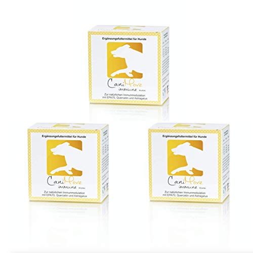 CaniMove Immune Maxi (früher EPA 70 Maxi) Sparpaket mit 300 Kapseln zur Stabilisierung und Modulation des Immunsystems des Hundes, auch bei CAD, SLO oder IBD von CaniMove