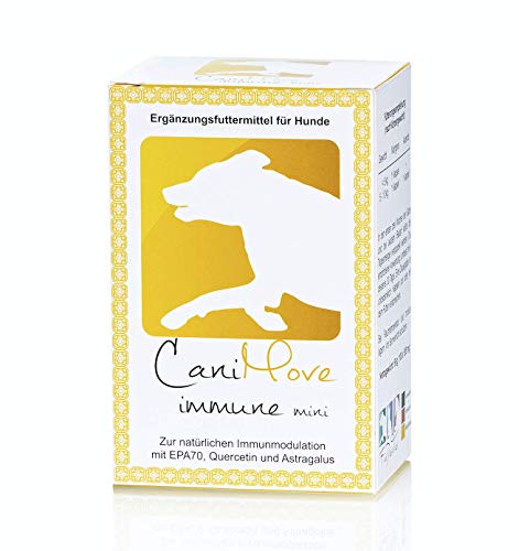 CaniMove Immune mini (100 Kps), Booster zum Immunsystem stärken und modulieren, für Immunobalance, mit EPA, Tragant und OPC von CaniMove