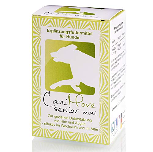 CaniMove Senior mini, 1 Pkg. (100 Kapseln) - tierärztliches Ergänzungsfutter für eine ausreichende Versorgung von Augen und Gehirn mit DHA und Mikronährstoffen von CaniMove