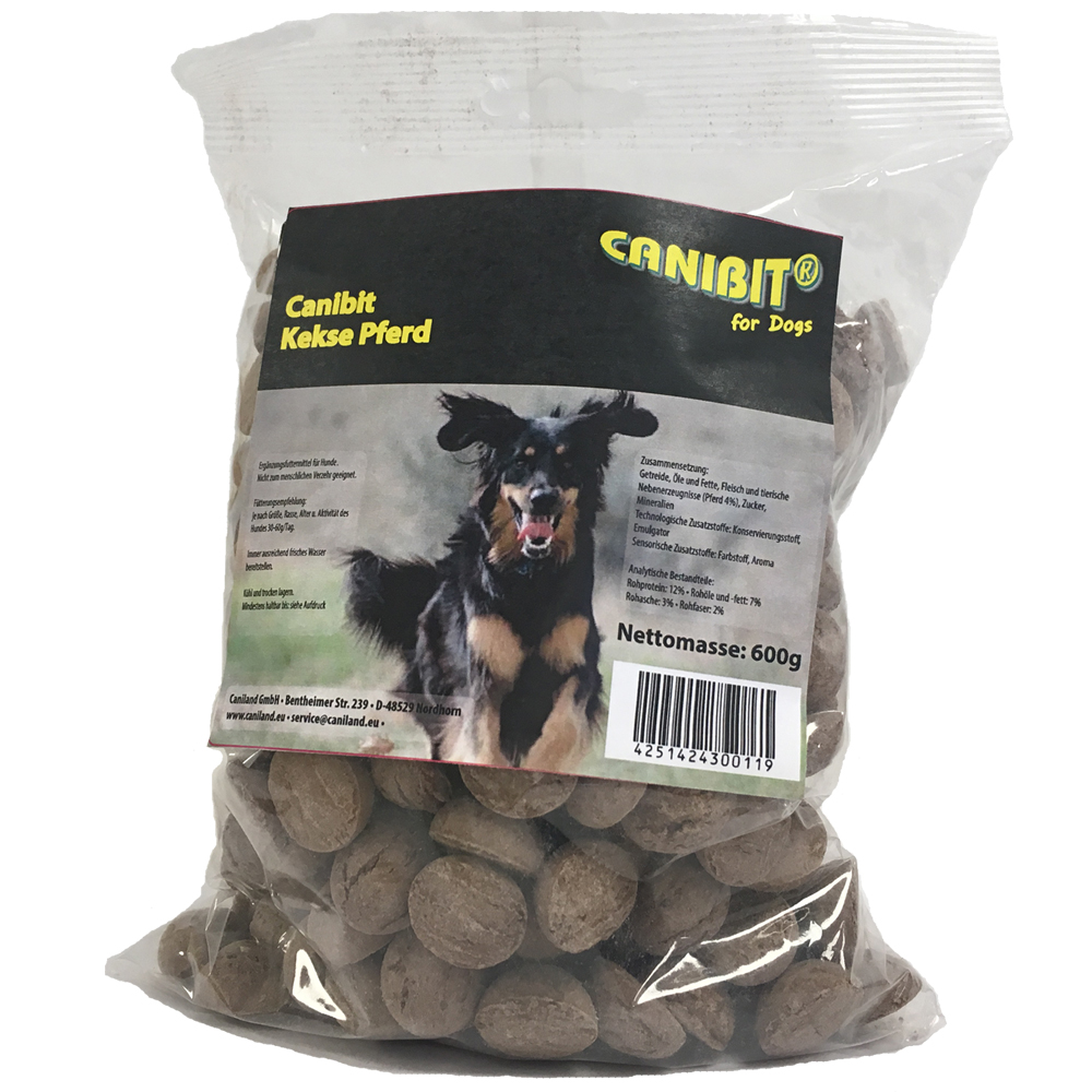 Caniland Kekse mit Pferdefleisch - Sparpaket: 3 x 600 g von Caniland