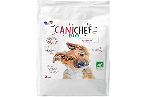 Canichef Bio Trockenfutter für Welpen, 2 kg von Canichef