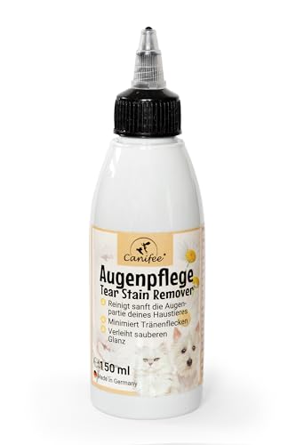Canifee - Tränenfleckentferner 150ml flüssig für Hund und Katze zur Entfernung von Tränenflecken und als Tränensteinentferner von Canifee