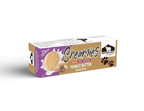 Caniland Creamies - Erdnussbutter Hundekekse | Gebackener Hundekeks mit zarter Füllung, Cookies 1 x 120g von Caniland
