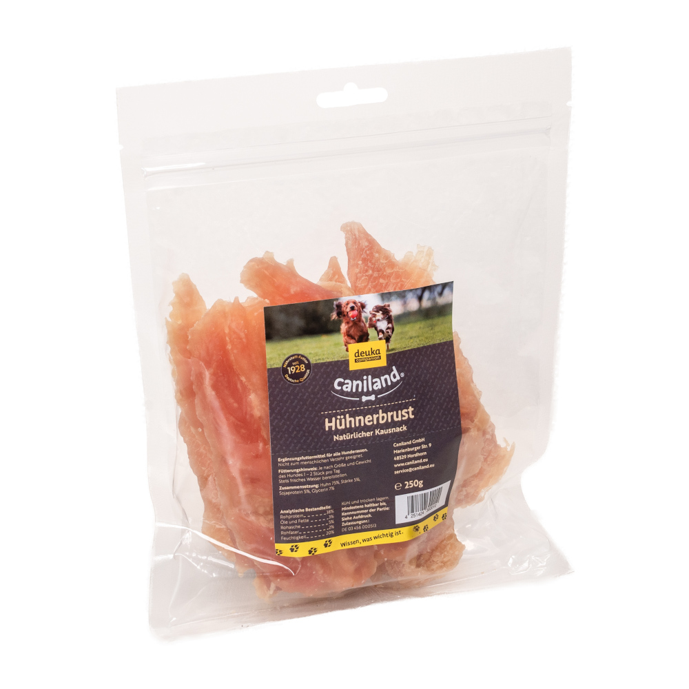 Caniland Hühnerbrust - Sparpaket: 3 x 250 g von Caniland