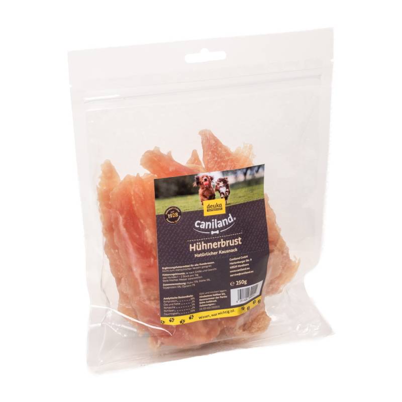 Caniland Hühnerbrust - Sparpaket: 3 x 250 g Caniland Hühnerbrust - Sparpaket: 3 x 250 g von Caniland