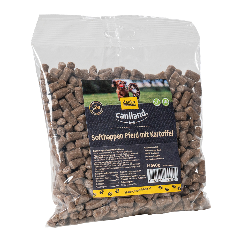 Caniland Soft Happen mit Pferdefleisch getreidefrei - Sparpaket: 4 x 540 g Caniland Soft Happen mit Pferdefleisch getreidefrei - Sparpaket: 4 x 540 g von Caniland