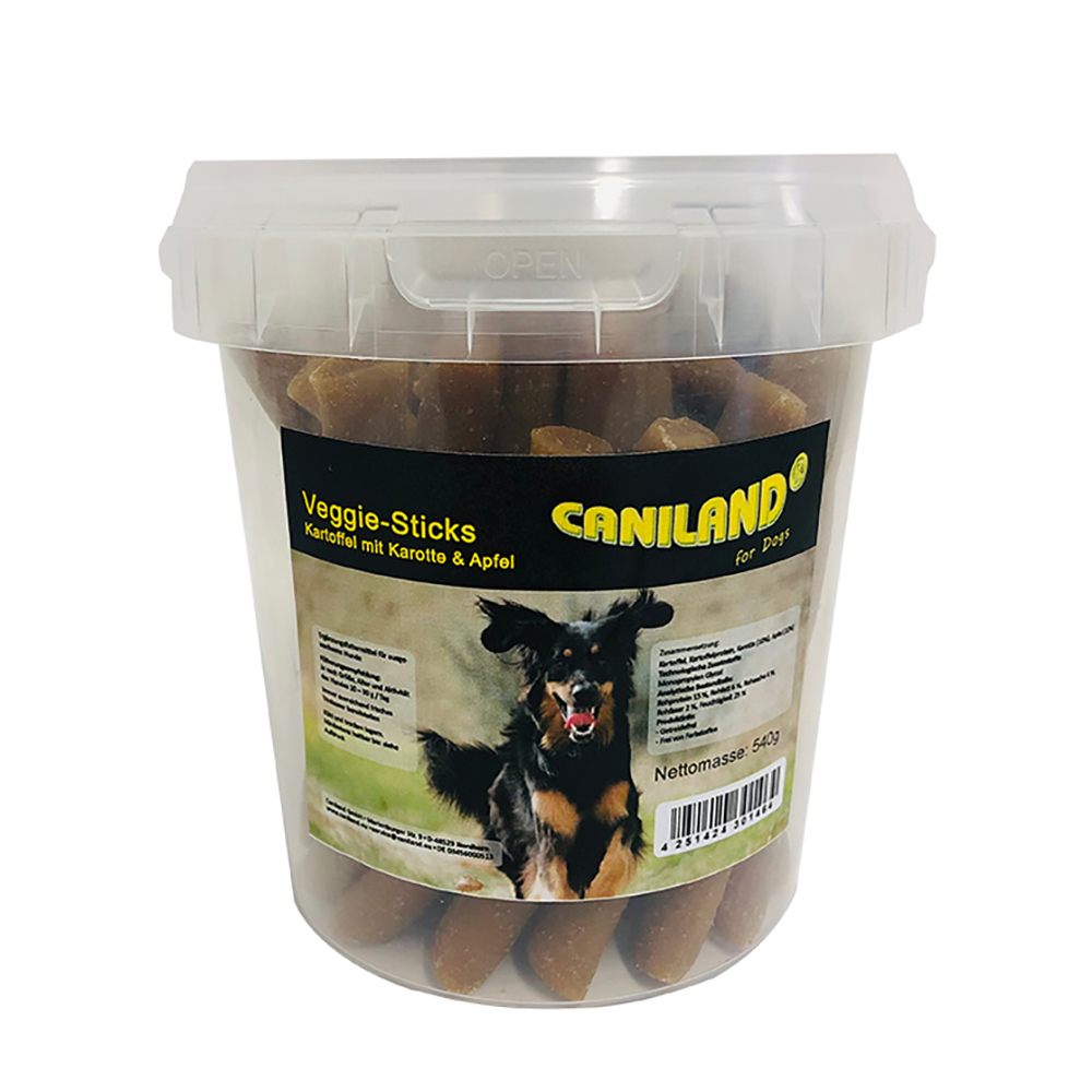 Caniland Vegetarische Sticks - Sparpaket: 2 x 540 g Caniland Vegetarische Sticks - Sparpaket: 2 x 540 g von Caniland