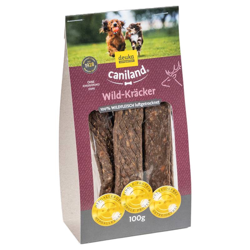 Caniland Wild-Kräcker - Sparpaket: 10 x 100 g von Caniland