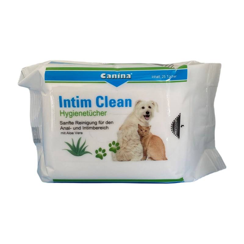 Canina Intim Clean Tücher 25 Stück von Canina Pharma