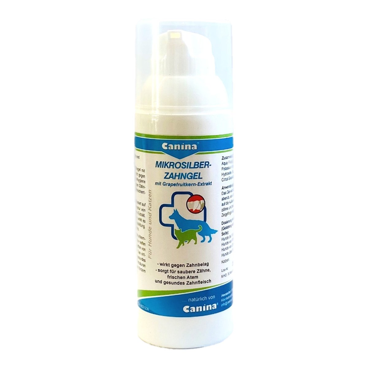Canina Mikrosilber Zahngel 50ml Canina Mikrosilber Zahngel 50ml von Canina Pharma