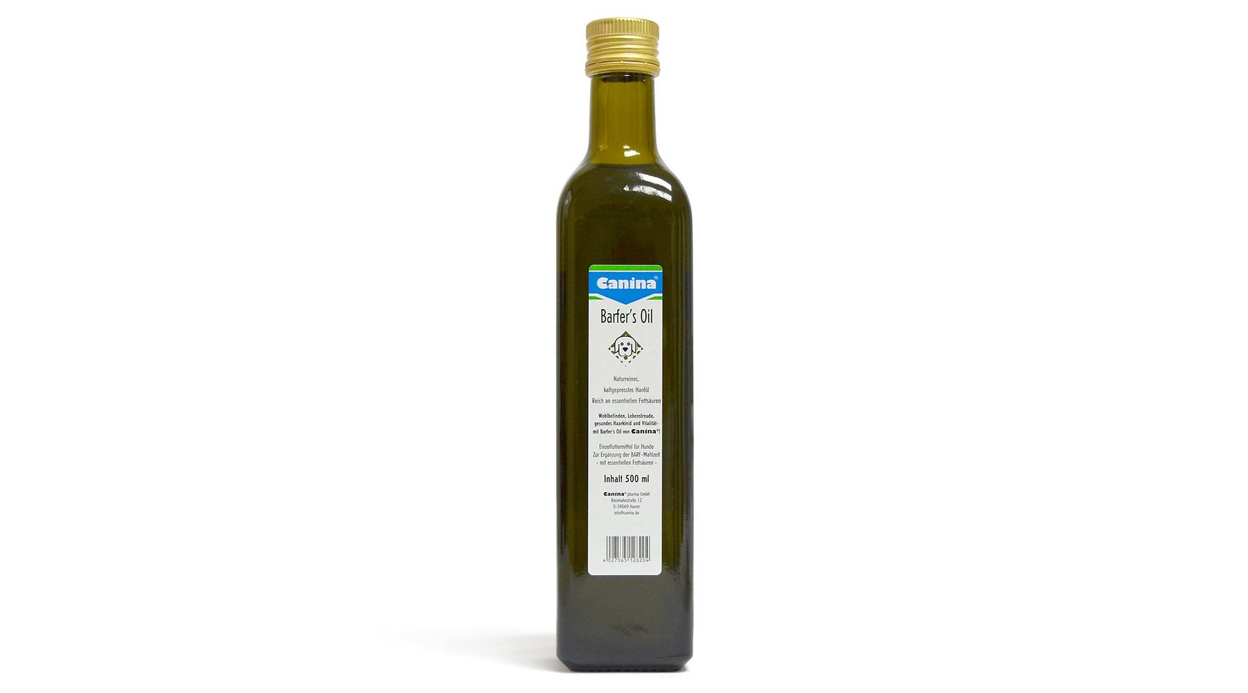 BARFers Oil Hanföl von Canina für Hunde - 500 ml - Premiumqualität von Canina BARFers Oil Hanföl von Canina für Hunde - 500 ml - Premiumqualität von Canina von Canina