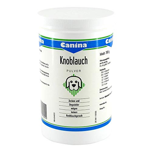 CANINA Knoblauch Pulver f.Hunde 700 g von Canina