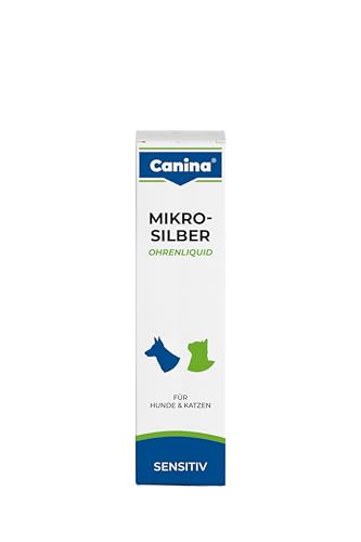 Canina 74260 8 Mikrosilber Ohrenliquid, 50 ml (1er Pack), Weiß Canina 74260 8 Mikrosilber Ohrenliquid, 50 ml (1er Pack), Weiß von Canina