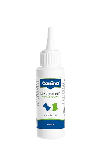 Canina 74261 5 Mikrosilber Ohrenspülung, 100 ml (1er Pack) von Canina