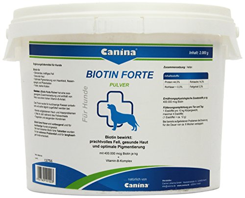 Canina Biotin Forte Pulver, 1er Pack (1 x 2 kg) von Canina