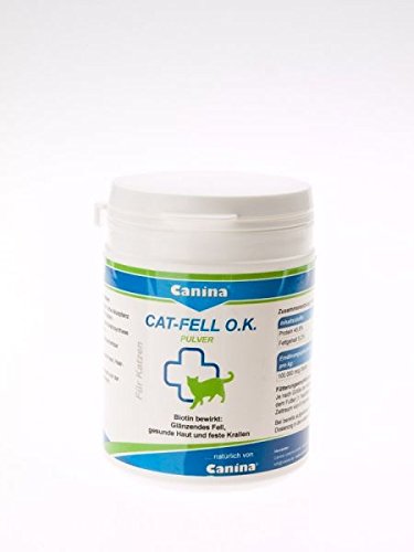 Canina Pharma CAT Fell O.K. Pulver, 100 g von Canina