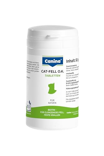 Canina Pharma CAT Fell O.K. Tabletten 100 Tabl., 50 g von Canina