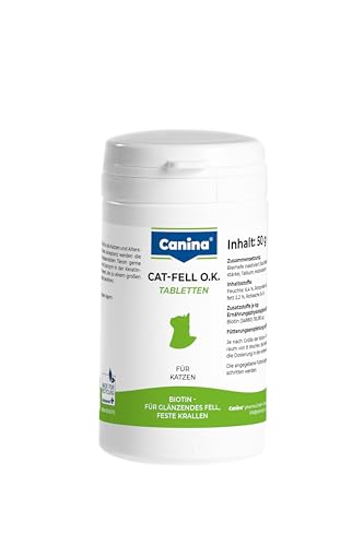 Canina Pharma CAT Fell O.K. Tabletten 100 Tabl., 50 g von Canina