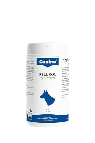 Canina Fell O.K. Tabletten, 1 kg, beige Canina Fell O.K. Tabletten, 1 kg, beige von Canina