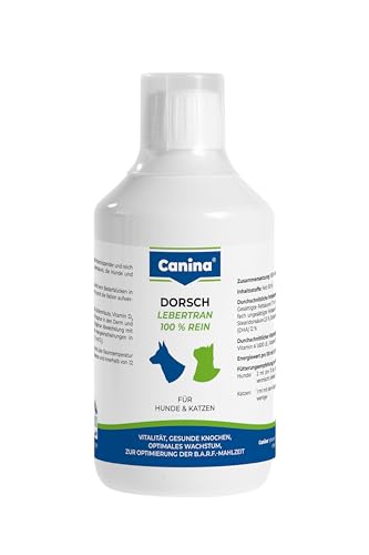 Canina Medizinal Dorschlebertran, 1er Pack (1 x 250 ml) von Canina