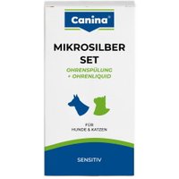 Canina Mikrosilber SET (Ohrenspülung & Liquid) von Canina