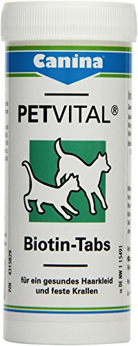 Canina Petvital Biotin-Tabs, 1er Pack (1 x 0.1 kg) von Canina