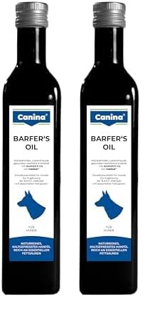 Canina Pharma Barfer's Oil, 500 ml (Packung mit 2) von Canina