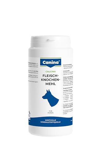 Canina Pharma CALCINA Fleischknochenmehl Vet, 250 g, 180 Stück (1er Pack) von Canina